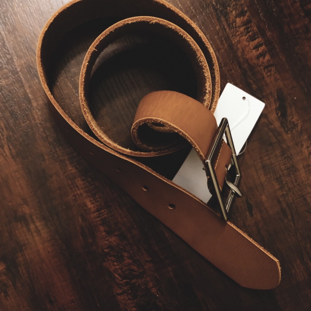 Leather belt!
